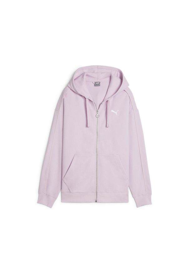 Puma Bluza Her Full-Zip 67788260. Kolor: fioletowy