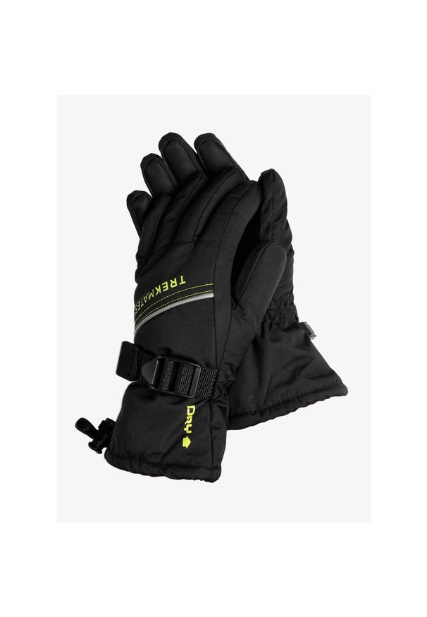 Rękawiczki dziecięce Trekmates Mogul DRY Glove Junior. Kolor: czarny. Sport: turystyka piesza