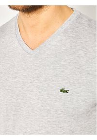 Lacoste T-Shirt TH6710 Szary Regular Fit. Kolor: szary. Materiał: bawełna #5