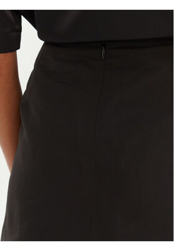 Bruuns Bazaar Spódnica mini Reginae BBW4394 Czarny Slim Fit. Kolor: czarny. Materiał: syntetyk