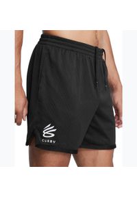 Spodenki koszykarskie męskie Under Armour Curry Splash Short. Kolor: czarny