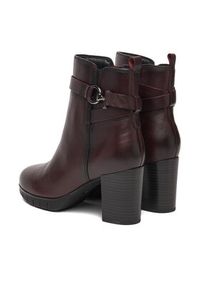 Lasocki Botki CEO-WB-DALILA-25 Bordowy. Kolor: czerwony. Materiał: skóra #3