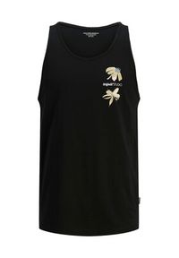 Jack & Jones - Jack&Jones Tank top Varenna 12275464 Czarny Regular Fit. Kolor: czarny. Materiał: bawełna #8