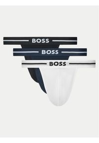 BOSS Komplet slipów Jock Strap 50532454 Kolorowy. Materiał: bawełna. Wzór: kolorowy #1