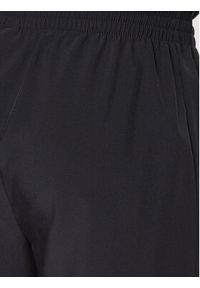 Kappa Spodnie dresowe 312002 Czarny Regular Fit. Kolor: czarny. Materiał: syntetyk