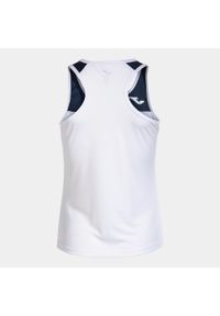 Koszulka tenisowa damska Joma Montreal Tank Top. Kolor: biały, wielokolorowy, niebieski. Długość rękawa: bez rękawów. Sport: tenis