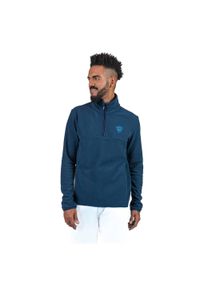 Bluza męska Rossignol Strawpile Fleece Hz. Kolor: niebieski. Sezon: zima. Sport: narciarstwo