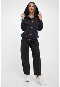 Pinko - Bluza damska z kapturem Macina PINKO. Typ kołnierza: kaptur #4