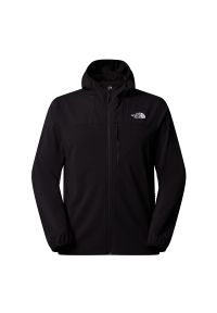 Kurtka męska The North Face Nimble 0A8CD6JK31 - czarna. Typ kołnierza: kaptur. Kolor: czarny. Materiał: materiał, poliester, elastan
