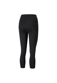Puma - Ulubione Legginsy Damskie Forever Z Wysoką Talią 3/4. Kolor: czarny. Materiał: dresówka