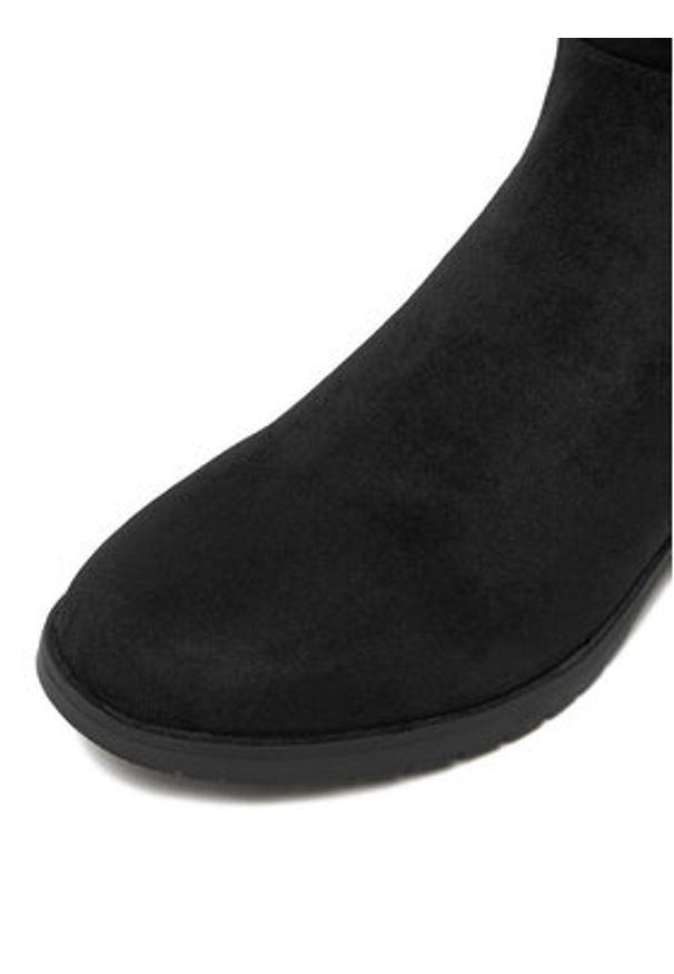 DeeZee Muszkieterki 10816-2 Czarny. Kolor: czarny. Materiał: materiał