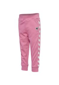 Zestaw dla dzieci Hummel Mini Reg. Okazja: na uczelnię, na co dzień. Kolor: różowy. Materiał: dresówka. Styl: casual, sportowy #1