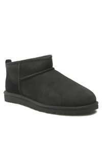 Ugg Śniegowce M Classic Ultra Mini 1137391 Czarny. Kolor: czarny. Materiał: skóra #1