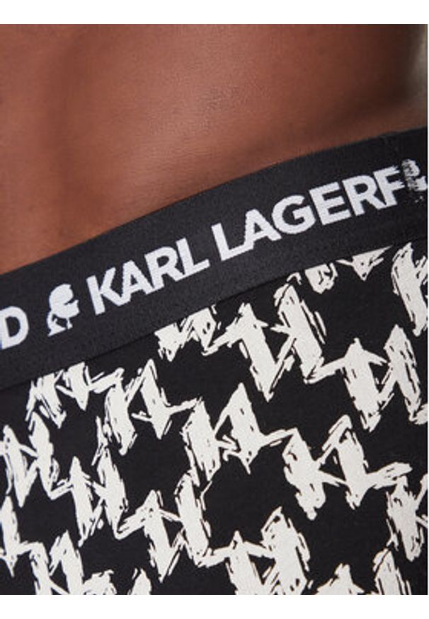 Karl Lagerfeld - KARL LAGERFELD Komplet 3 par bokserek A4M47001 Kolorowy. Materiał: bawełna. Wzór: kolorowy