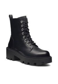 DeeZee Botki BRANKA H67091-3 Czarny. Kolor: czarny. Materiał: skóra #5