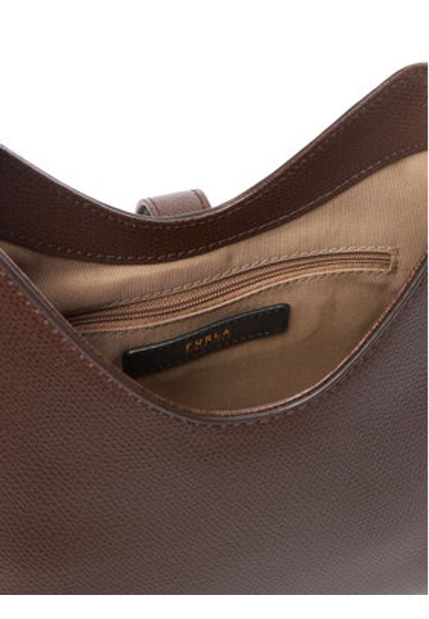 Furla Torebka Iride Mini WE00876 ARE000 KH 4284S Brązowy. Kolor: brązowy. Materiał: skórzane