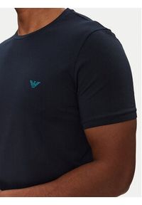 Emporio Armani Underwear Komplet 2 t-shirtów EM000391 AF10776 MB143 Granatowy Regular Fit. Kolor: niebieski. Materiał: bawełna #6