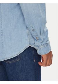 Guess Koszula jeansowa M4GH02 D3PF5 Niebieski Slim Fit. Kolor: niebieski. Materiał: bawełna