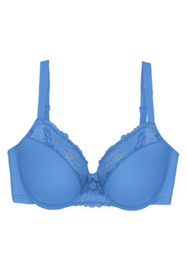 Triumph Biustonosz z fiszbiną Ladyform Soft 10224866 Niebieski. Kolor: niebieski. Materiał: syntetyk