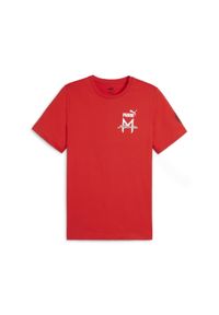 Puma - AC Milan Ftblicons Tee PUMA Red. Kolor: czerwony #1