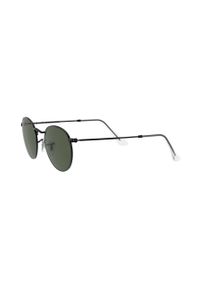 Ray-Ban okulary ROUND. Kształt: okrągłe. Kolor: czarny #3