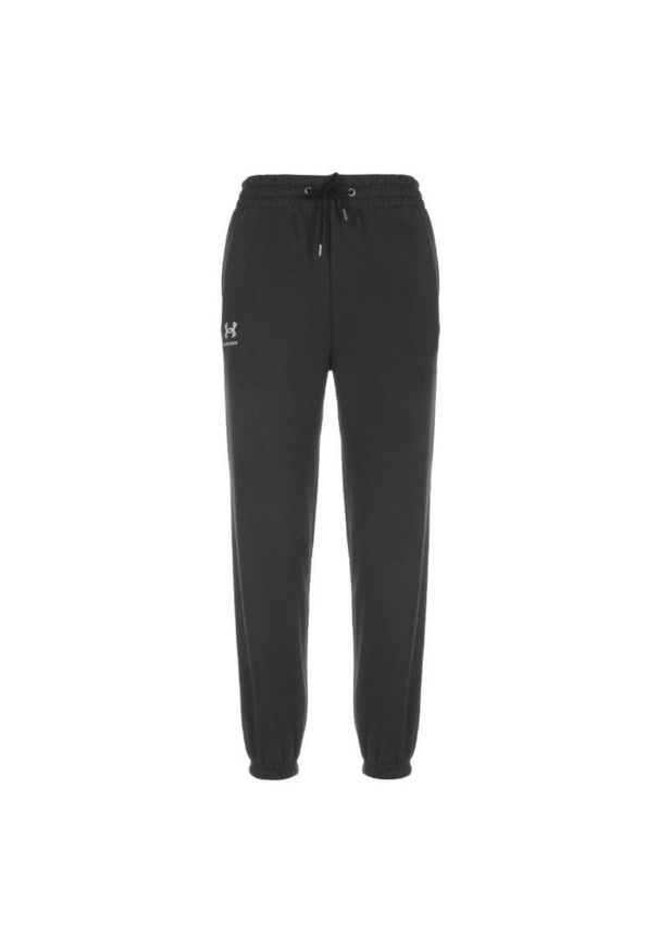 Spodnie sportowe damskie Under Armour Essential Fleece Joggers. Kolor: niebieski. Materiał: dresówka