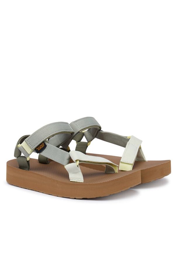 Teva Sandały Midform Universal 1090969 Zielony. Kolor: zielony. Materiał: materiał