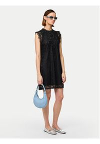 Pieces Sukienka codzienna Olline 17146419 Czarny Regular Fit. Okazja: na co dzień. Kolor: czarny. Materiał: syntetyk. Typ sukienki: proste. Styl: casual #5