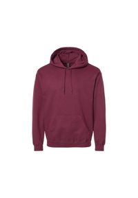 GILDAN - Bluza Z Kapturem Dla Dorosłych Unisex Softstyle Fleece Midweight. Typ kołnierza: kaptur. Kolor: czerwony, brązowy, wielokolorowy #1