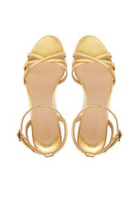Lauren Ralph Lauren - LAUREN RALPH LAUREN Sandały Kendyl 802P10398001 Złoty. Kolor: złoty. Materiał: skóra #2