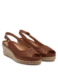 Pikolinos Espadryle W4A-1828 Brązowy. Kolor: brązowy. Materiał: skóra #5