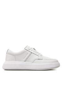 Calvin Klein Sneakersy Low Top Lace Up Tailor HM0HM01379 Biały. Kolor: biały #1