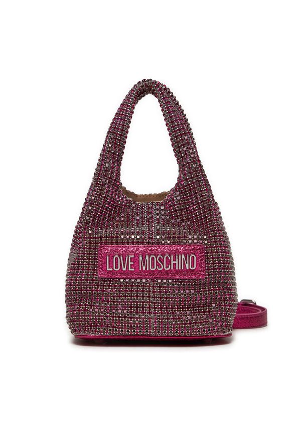 Love Moschino - Torebka LOVE MOSCHINO. Kolor: różowy