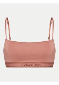 Calvin Klein Underwear Biustonosz top 000QF7943E Różowy. Kolor: różowy. Materiał: bawełna