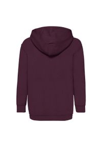 FRUIT OF THE LOOM - Bluza Z Kapturem Classic 260 Dla Dzieci. Typ kołnierza: kaptur. Kolor: czerwony, wielokolorowy, brązowy