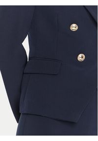 Rinascimento Marynarka CFC0126227003 Granatowy Slim Fit. Kolor: niebieski. Materiał: syntetyk