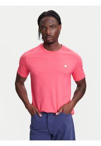 United Colors of Benetton - United Colors Of Benetton T-Shirt 3MI5J1AF7 Różowy Regular Fit. Kolor: różowy. Materiał: bawełna