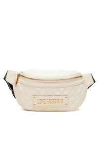 Love Moschino - LOVE MOSCHINO Saszetka nerka JC4003PP1NLA0110 Beżowy. Kolor: beżowy. Materiał: skóra