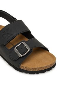 Calvin Klein Sandały Velcro V3X2-83328-0315 D Czarny. Kolor: czarny. Materiał: skóra #4