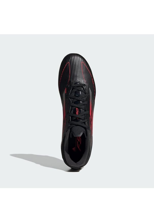 Adidas - Buty F50 League FG/MG. Kolor: czerwony, szary, wielokolorowy, czarny. Materiał: materiał. Sport: piłka nożna