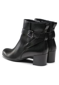 ecco - ECCO Botki Dress Classic 35 20991301001 Czarny. Kolor: czarny. Materiał: skóra #3