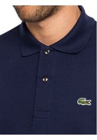Lacoste Polo L1212 Granatowy Classic Fit. Typ kołnierza: polo. Kolor: niebieski. Materiał: bawełna #5