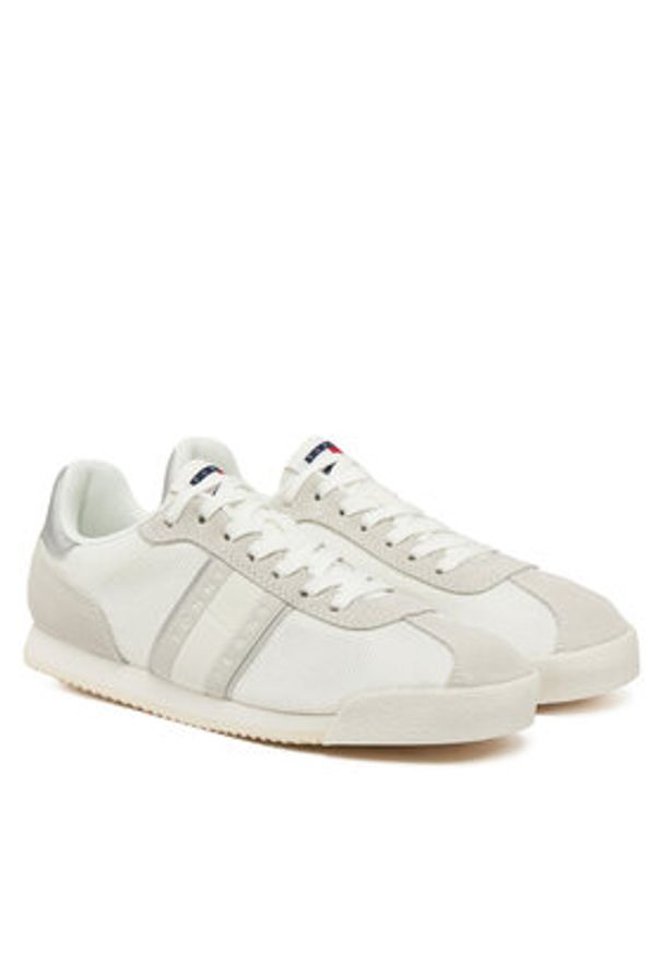 Tommy Jeans Sneakersy EN0EN02706 Écru. Kolor: kremowy. Materiał: materiał