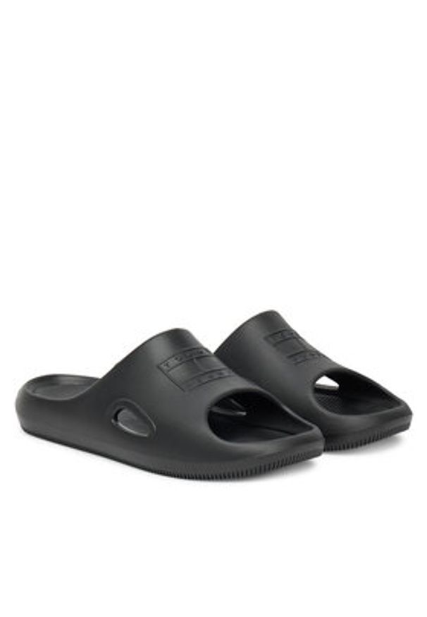 Tommy Jeans Klapki Sporty Pool Slide EM0EM01582 Czarny. Kolor: czarny. Styl: sportowy