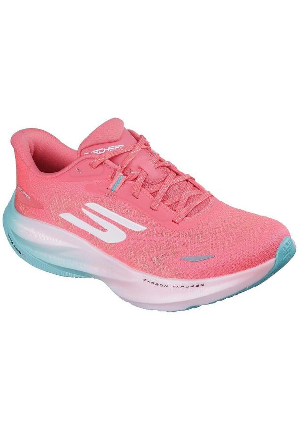 skechers - Adidasy Skechers Skx Aero Spark, Kobiety. Kolor: różowy. Materiał: materiał. Sport: fitness