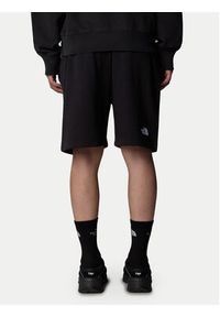 The North Face Szorty sportowe Essential NF0A8C2G Czarny Loose Fit. Kolor: czarny. Materiał: bawełna, syntetyk. Styl: sportowy