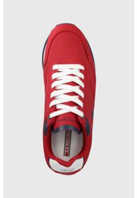 U.S. Polo Assn. buty kolor czerwony. Nosek buta: okrągły. Zapięcie: sznurówki. Kolor: czerwony. Materiał: guma. Obcas: na obcasie. Wysokość obcasa: niski #5