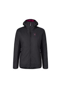 MONTURA - Kurtka ocieplana damska Montura Eiger Jacket Woman z kapturem. Typ kołnierza: kaptur. Kolor: czarny. Sport: turystyka piesza