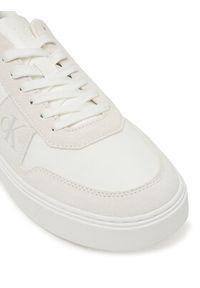 Calvin Klein Sneakersy Classic Cups Lace Mix Emb Tongue YM0YM01395 Biały. Kolor: biały. Materiał: skóra #6
