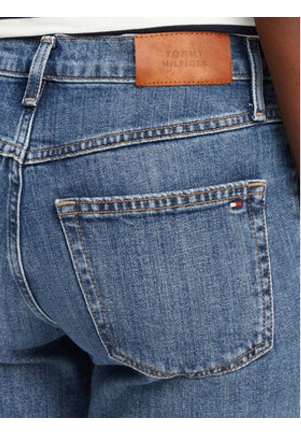 TOMMY HILFIGER - Tommy Hilfiger Jeansy Classic WW0WW42489 Niebieski Straight Fit. Kolor: niebieski